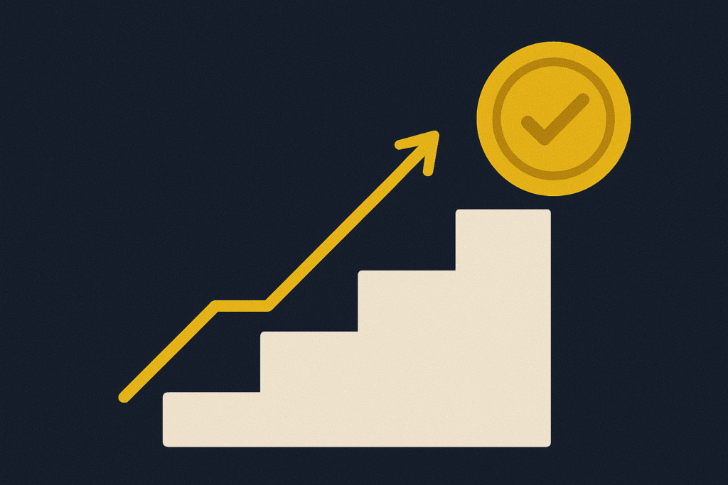 Checklist visual para alcançar metas financeiras de forma eficiente
