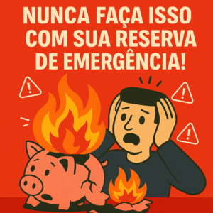 Leia mais sobre o artigo Pare de Jogar Fora Sua Reserva de Emergência! Veja os 7 Maiores Erros (e Como Evitar)