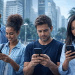 Plataforma digital conectando freelancers e contratantes de forma segura e organizada por meio de tecnologia